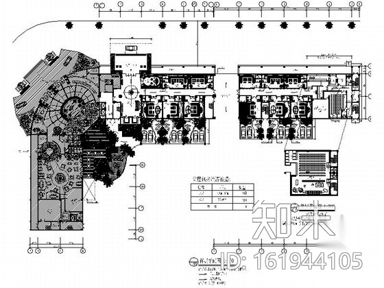 [广东]名师设计高档四星级国际酒店装修图施工图下载【ID:161944105】