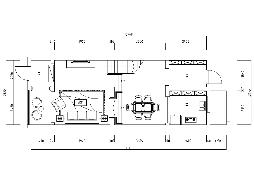 古典优雅风漫生活别墅设计施工图（附效果图）cad施工图下载【ID:161771102】