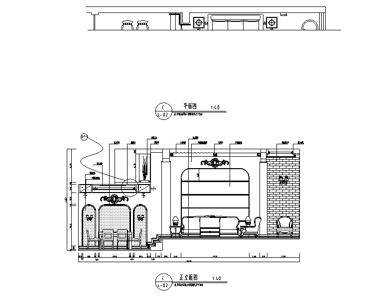 古典优雅风漫生活别墅设计施工图（附效果图）cad施工图下载【ID:161771102】