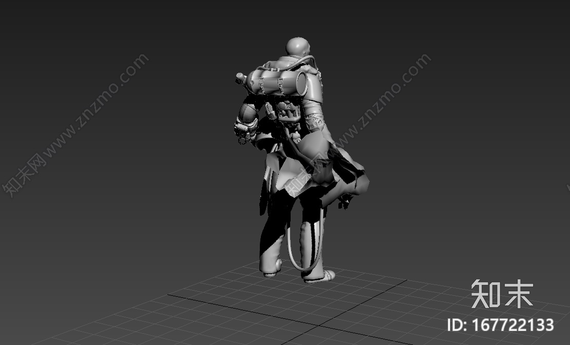 科幻角色3D模型CG模型下载【ID:167722133】