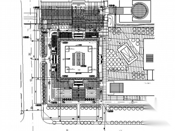 [宁夏]省级博物馆建筑施工图(知名建筑设计院)施工图下载【ID:165146171】