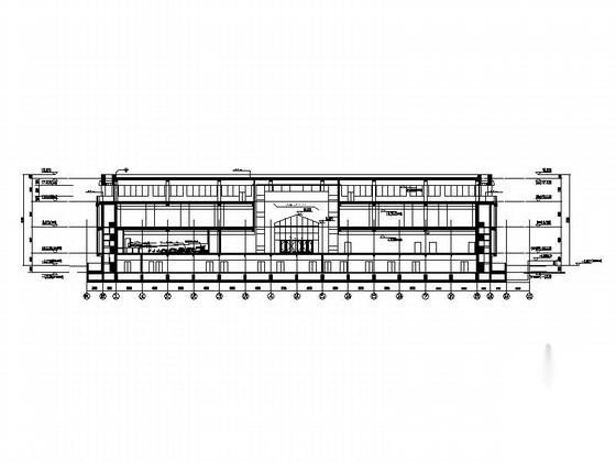 [宁夏]省级博物馆建筑施工图(知名建筑设计院)施工图下载【ID:165146171】