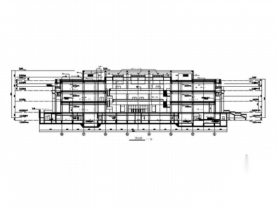 [宁夏]省级博物馆建筑施工图(知名建筑设计院)施工图下载【ID:165146171】