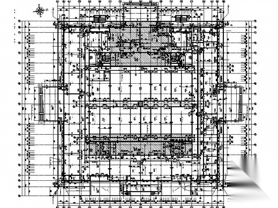 [宁夏]省级博物馆建筑施工图(知名建筑设计院)施工图下载【ID:165146171】