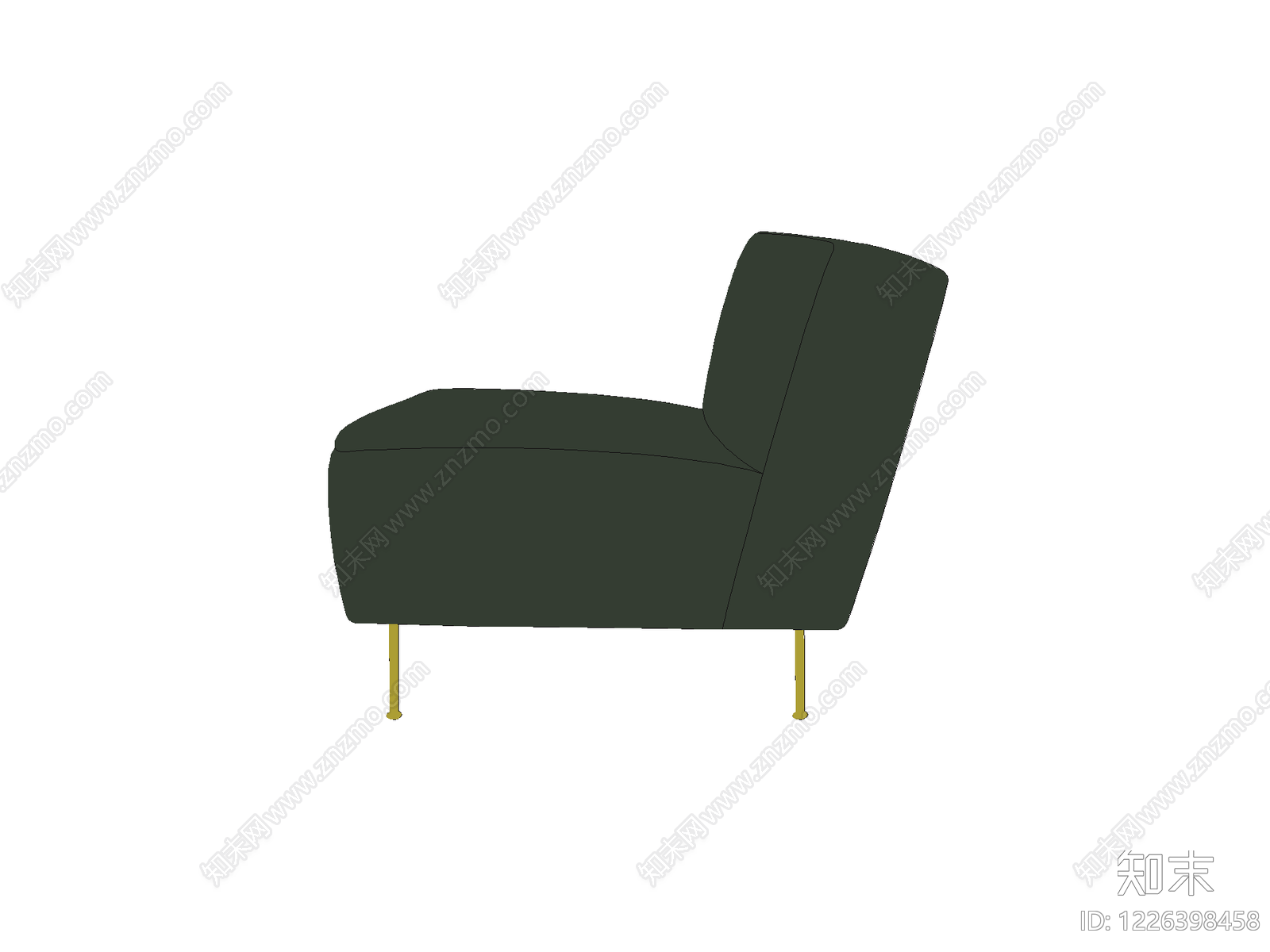 沙发cad施工图下载【ID:1226398458】