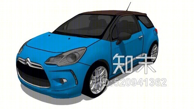 汽车，雪铁龙DS3SU模型下载【ID:520941362】