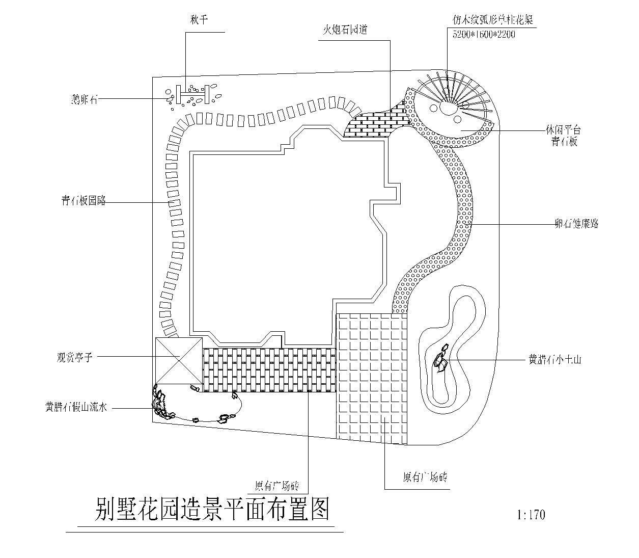 13套别墅景观方案设计cad图纸cad施工图下载【ID:160688167】