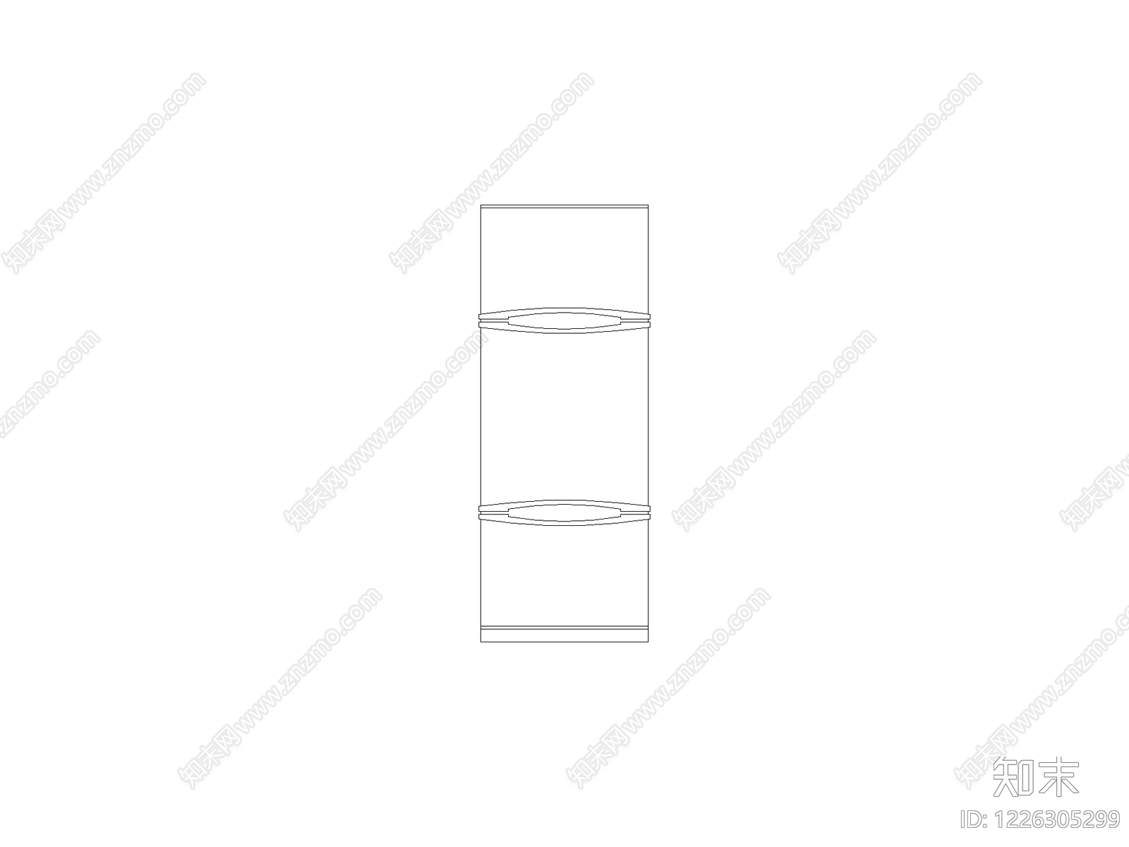 五金管件cad施工图下载【ID:1226305299】