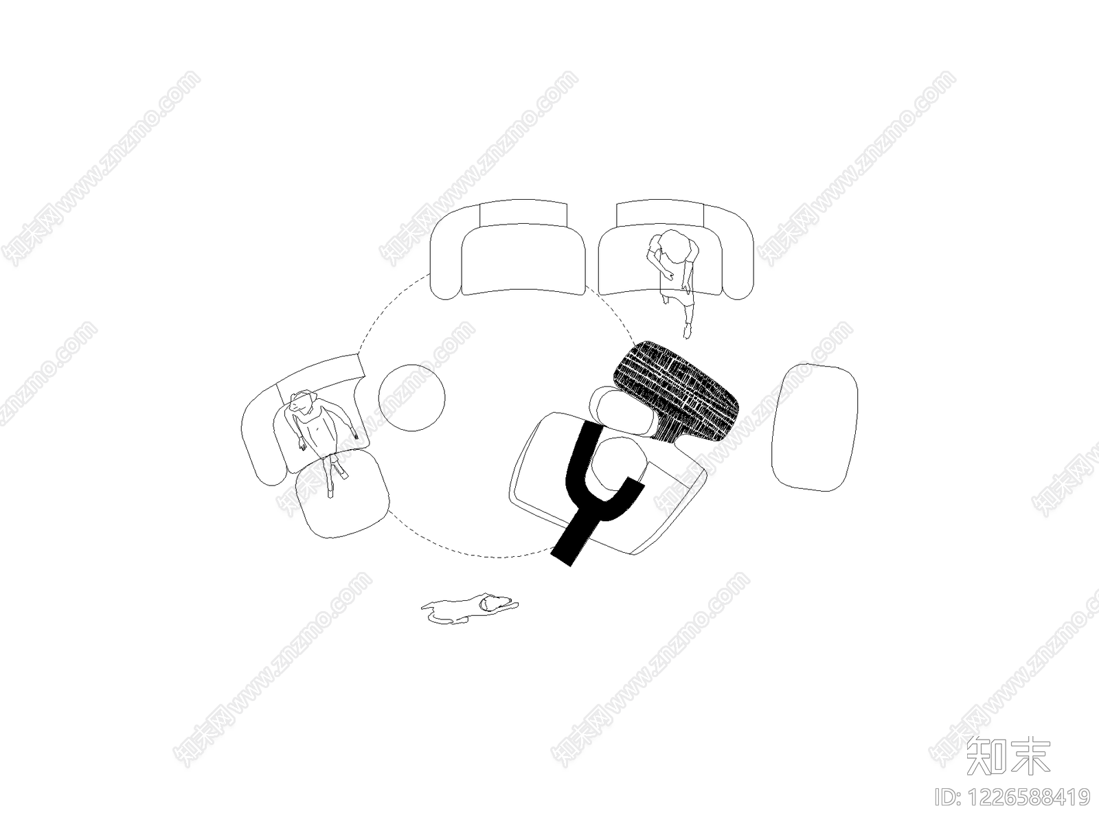 现代家装图库CAD图纸