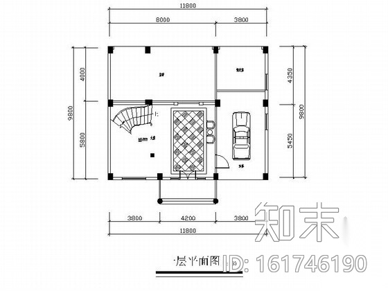 [福州]古典四层别墅内装修图(含效果)cad施工图下载【ID:161746190】