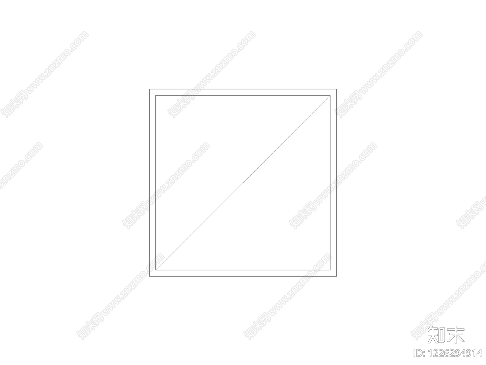 工装服装鞋包cad施工图下载【ID:1226294914】