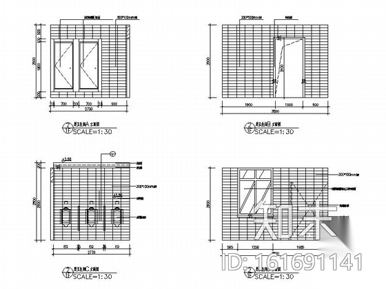 [江苏]现代地方办公楼室内CAD装修图（含效果）cad施工图下载【ID:161691141】