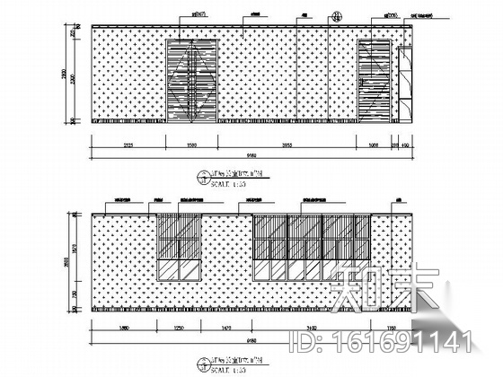 [江苏]现代地方办公楼室内CAD装修图（含效果）cad施工图下载【ID:161691141】