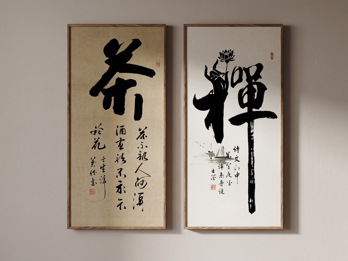 中式字画SU模型草图