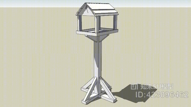 鸟桌SU模型下载【ID:423096462】