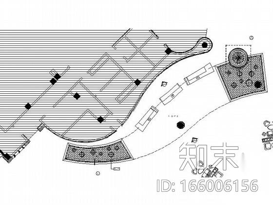 [福建]某大酒店总服务台室内装修图cad施工图下载【ID:166006156】