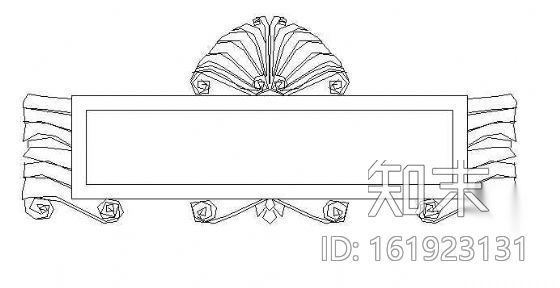 欧式雕花图块42cad施工图下载【ID:161923131】