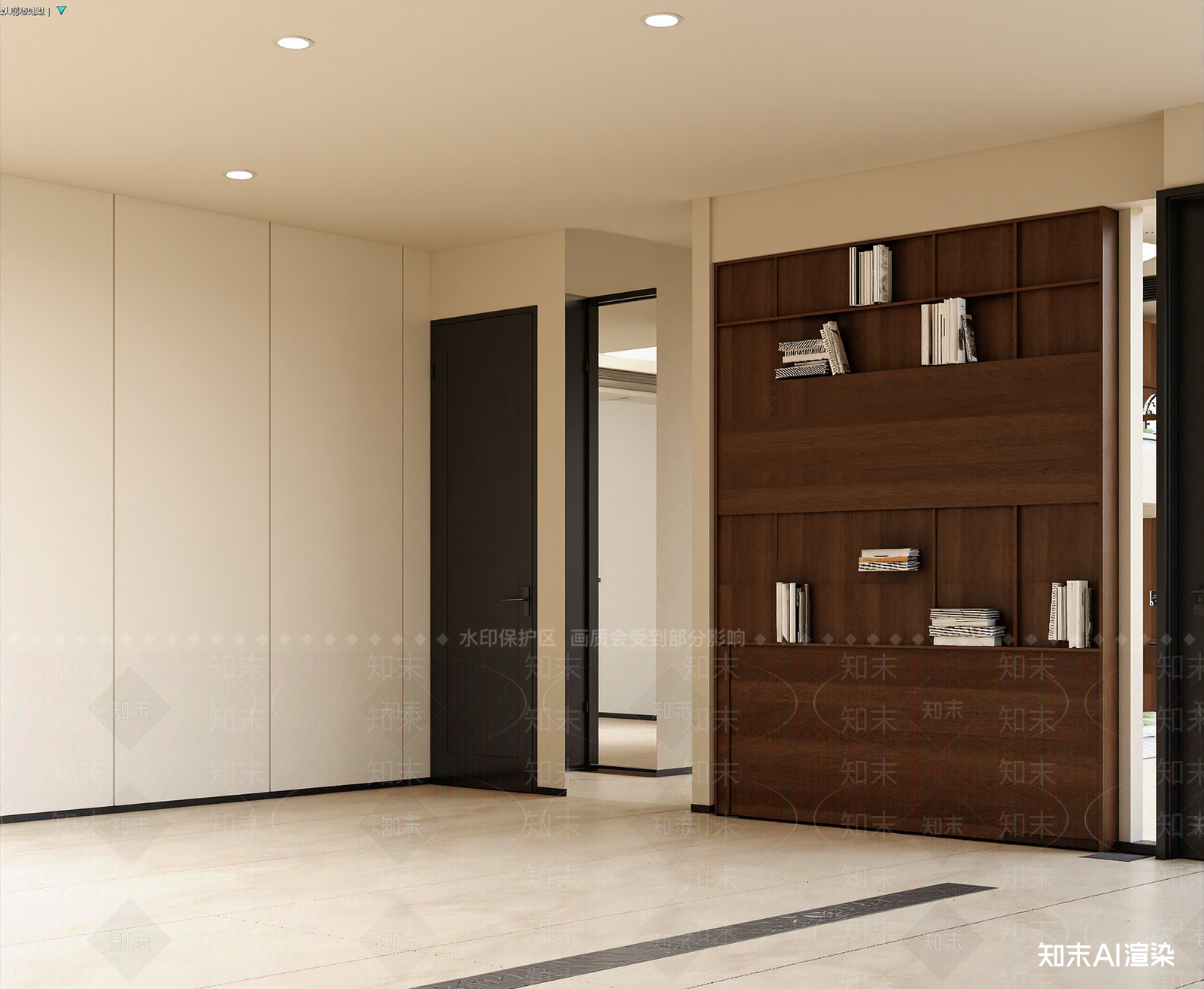 现代玄关3D模型下载【ID:1214828246】
