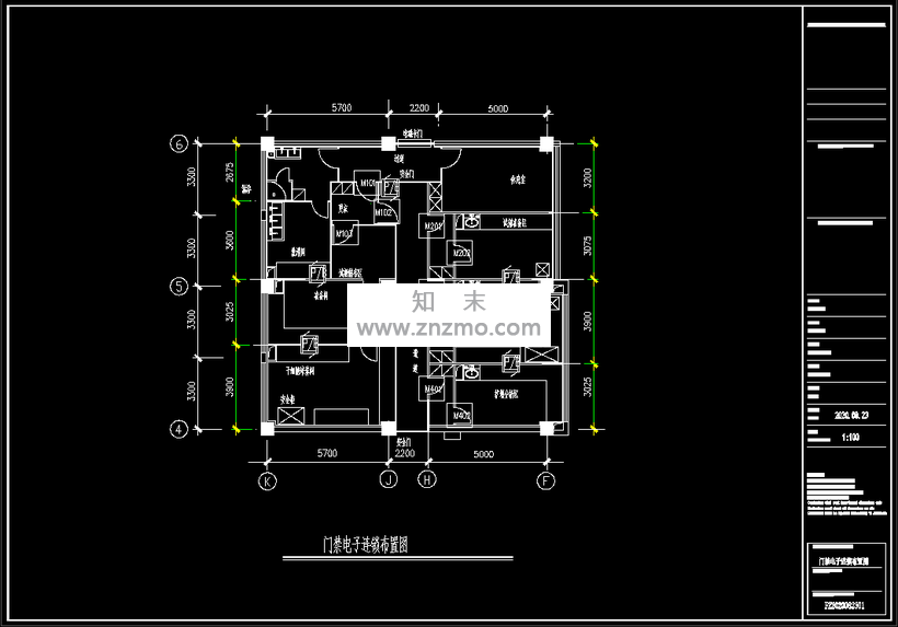 PCR实验室设计图cad施工图下载【ID:173870199】