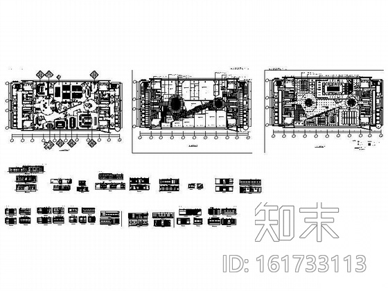 某金融类办公会议中心施工图下载【ID:161733113】