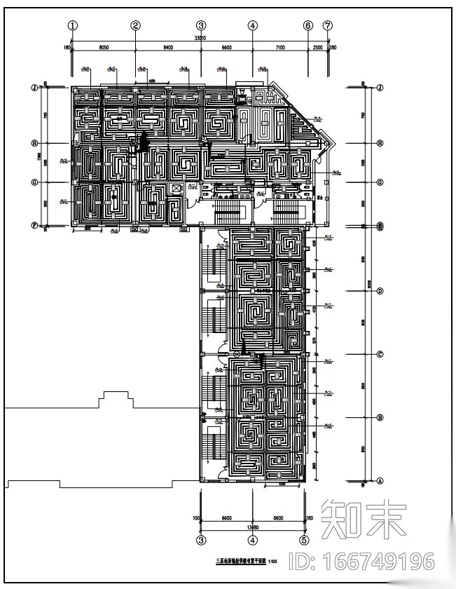 淄博市某办公商业地暖施工图施工图下载【ID:166749196】