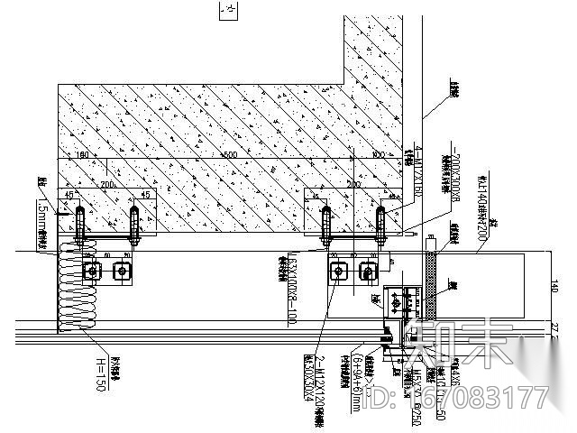 [湖南]某中心医院门诊楼幕墙施工图cad施工图下载【ID:167083177】