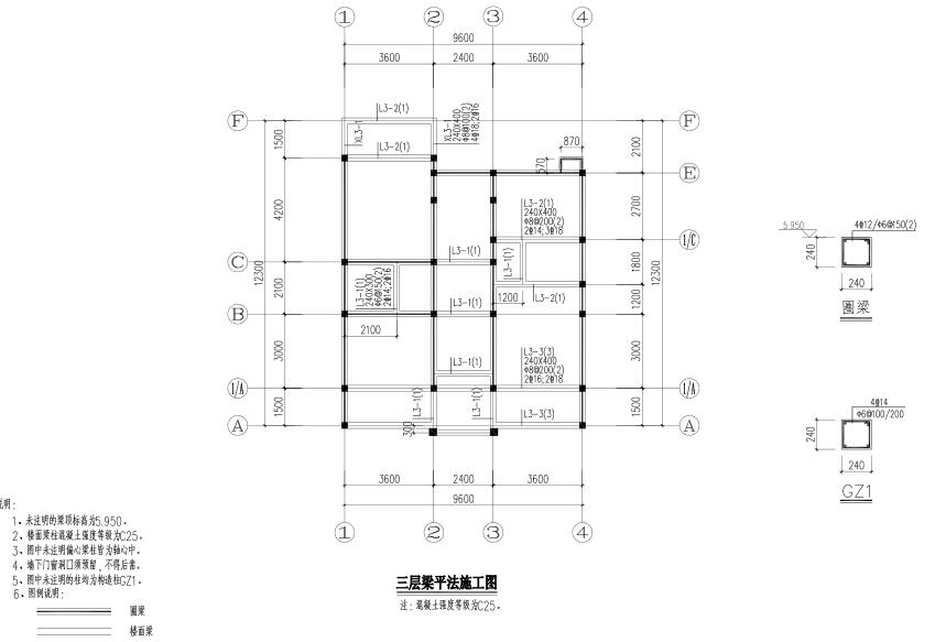 小欧式建筑别墅设计（包含效果图+施工图）cad施工图下载【ID:166732194】