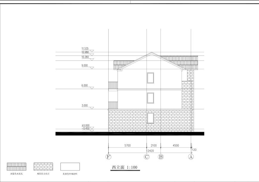 小欧式建筑别墅设计（包含效果图+施工图）cad施工图下载【ID:166732194】