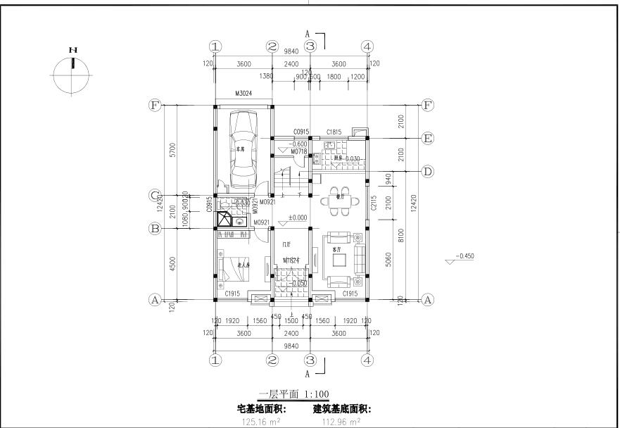 小欧式建筑别墅设计（包含效果图+施工图）cad施工图下载【ID:166732194】