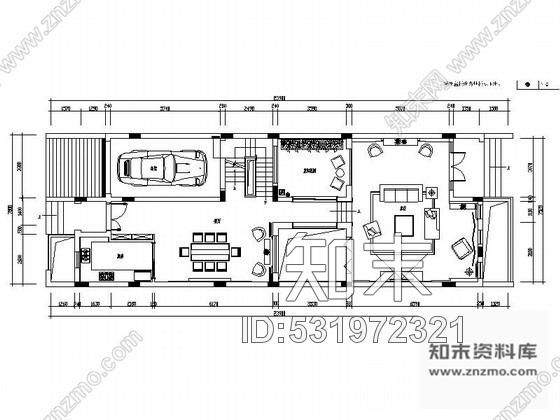 施工图海南精装现代简约3层别墅室内设计全套CAD施工图含效果图施工图下载【ID:531972321】