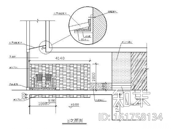 某高档西餐厅装修图(含效果)cad施工图下载【ID:161758134】
