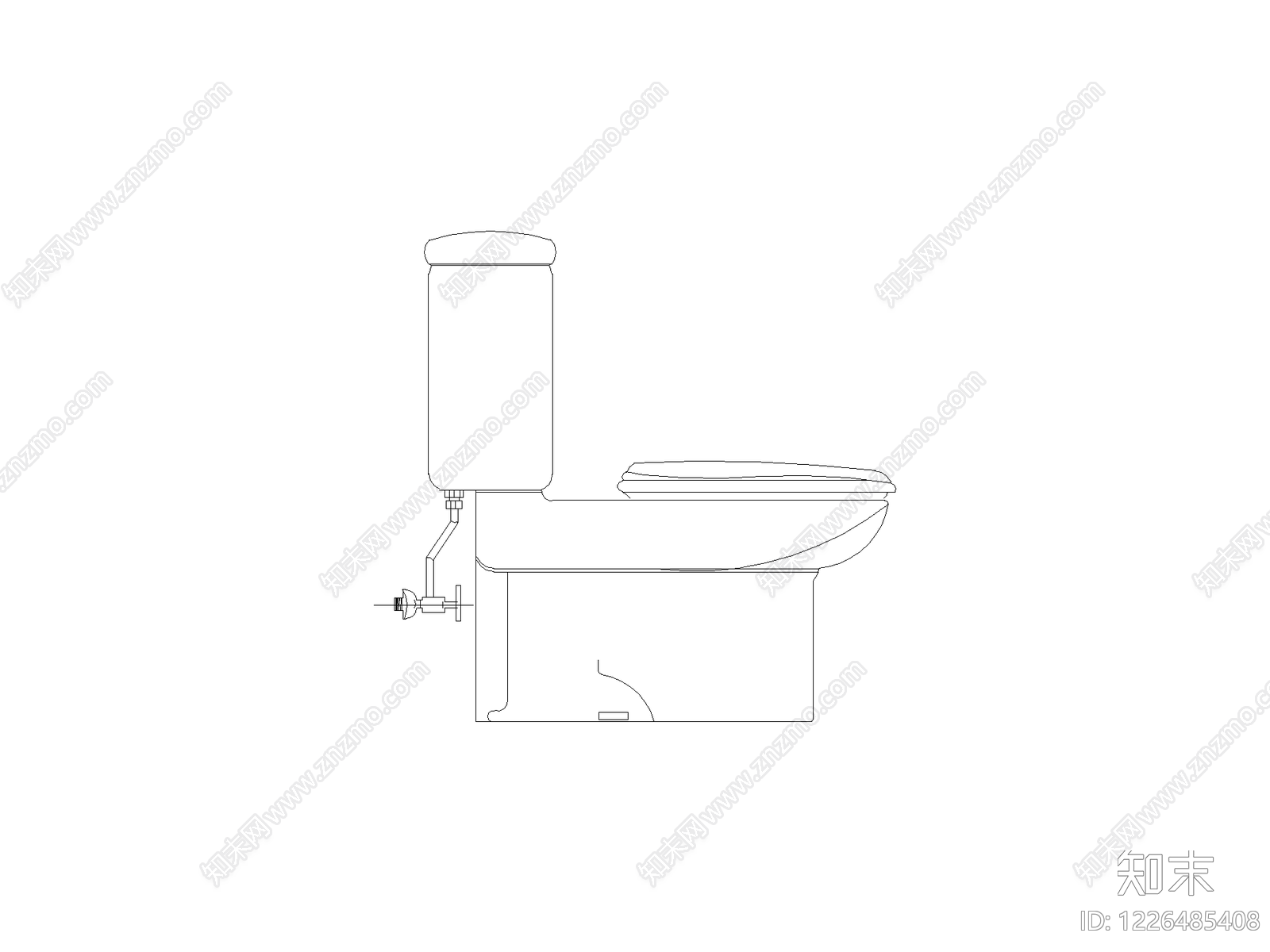 卫浴设施cad施工图下载【ID:1226485408】