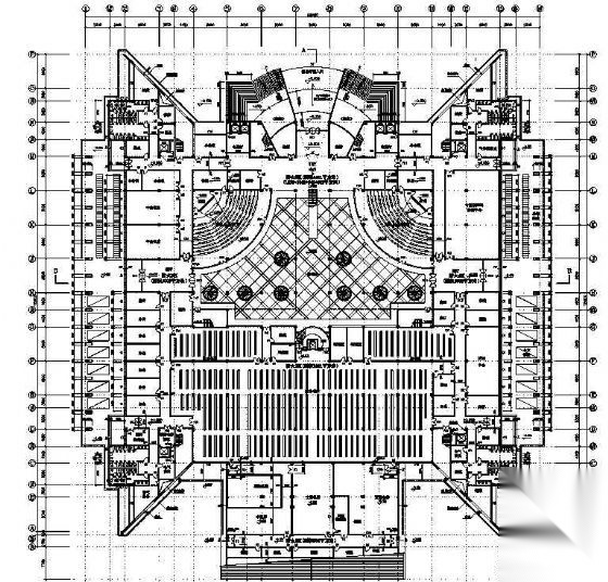 [郑州]某五层大学图书馆设计方案文本cad施工图下载【ID:165407194】