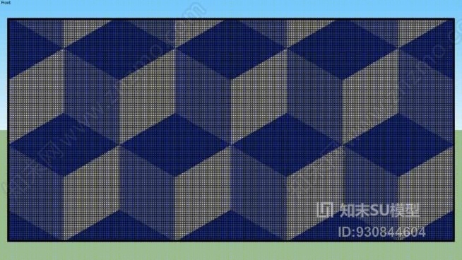 LED显示屏SU模型下载【ID:930844604】
