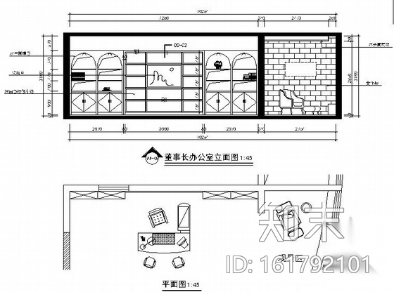 [南昌]知名设计机构设计国际化商业办公空间施工图（含效...cad施工图下载【ID:161792101】