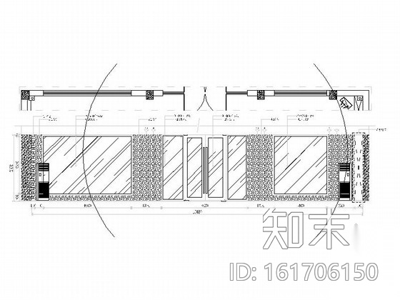 现代红酒专卖店室内装修施工图cad施工图下载【ID:161706150】