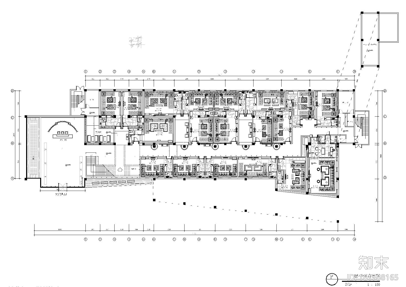 [安徽]安徽淮南皇家一号KTV施工图+效果图施工图下载【ID:161788165】