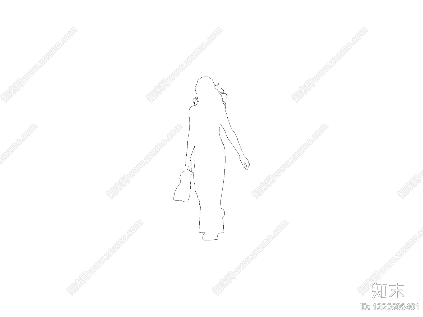 人物cad施工图下载【ID:1226608401】