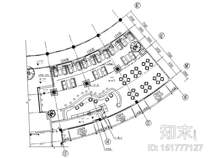 星级酒店咖啡厅施工图施工图下载【ID:161777127】