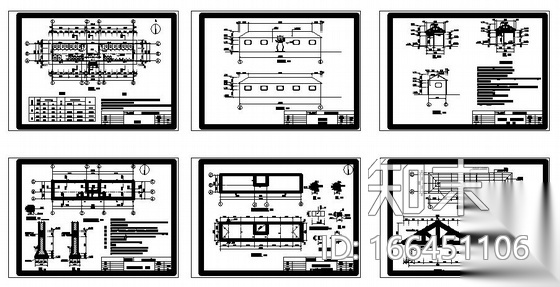 [开源]某公园厕所建筑施工图施工图下载【ID:166451106】