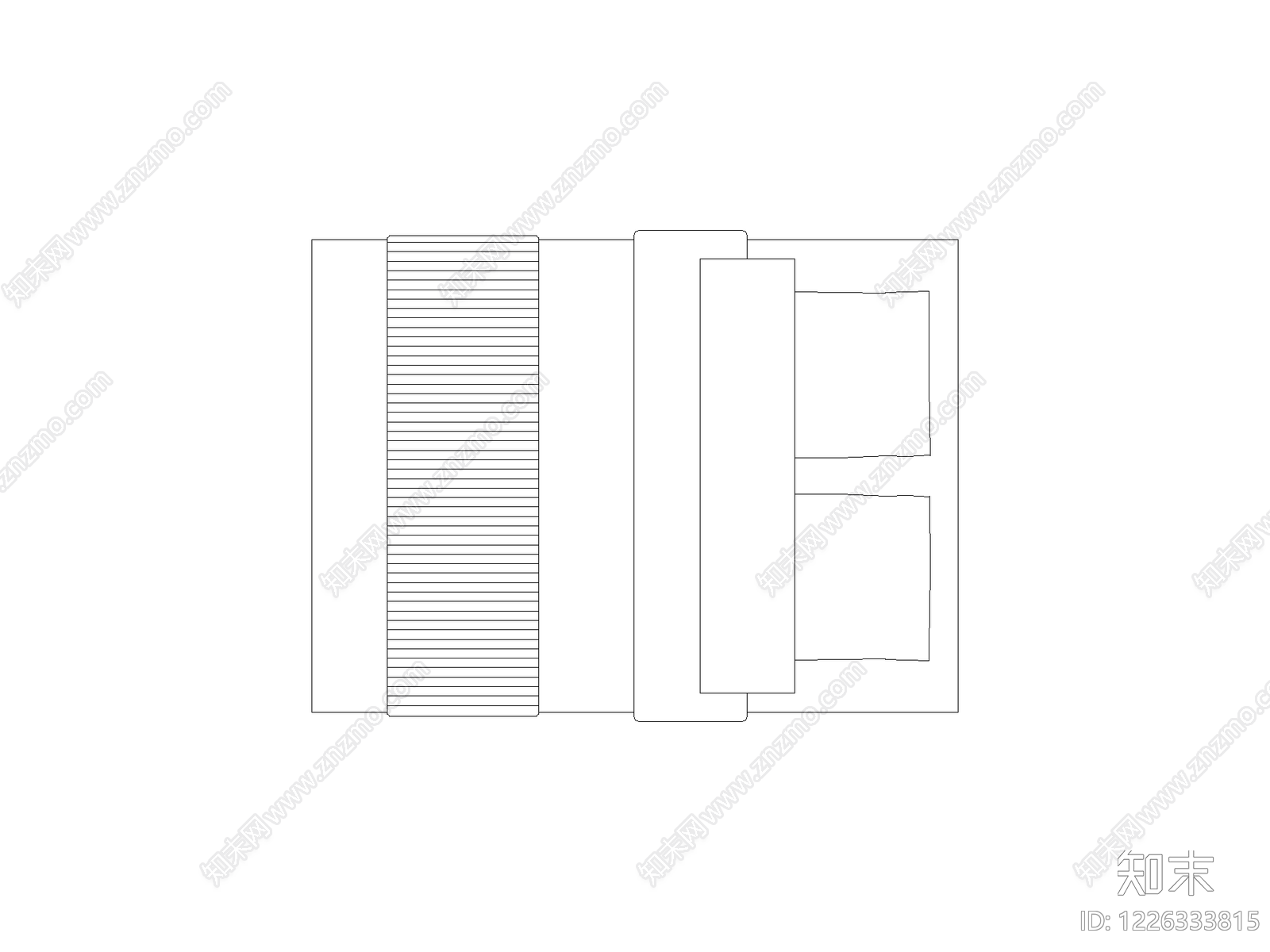 现代外窗系统CAD图纸