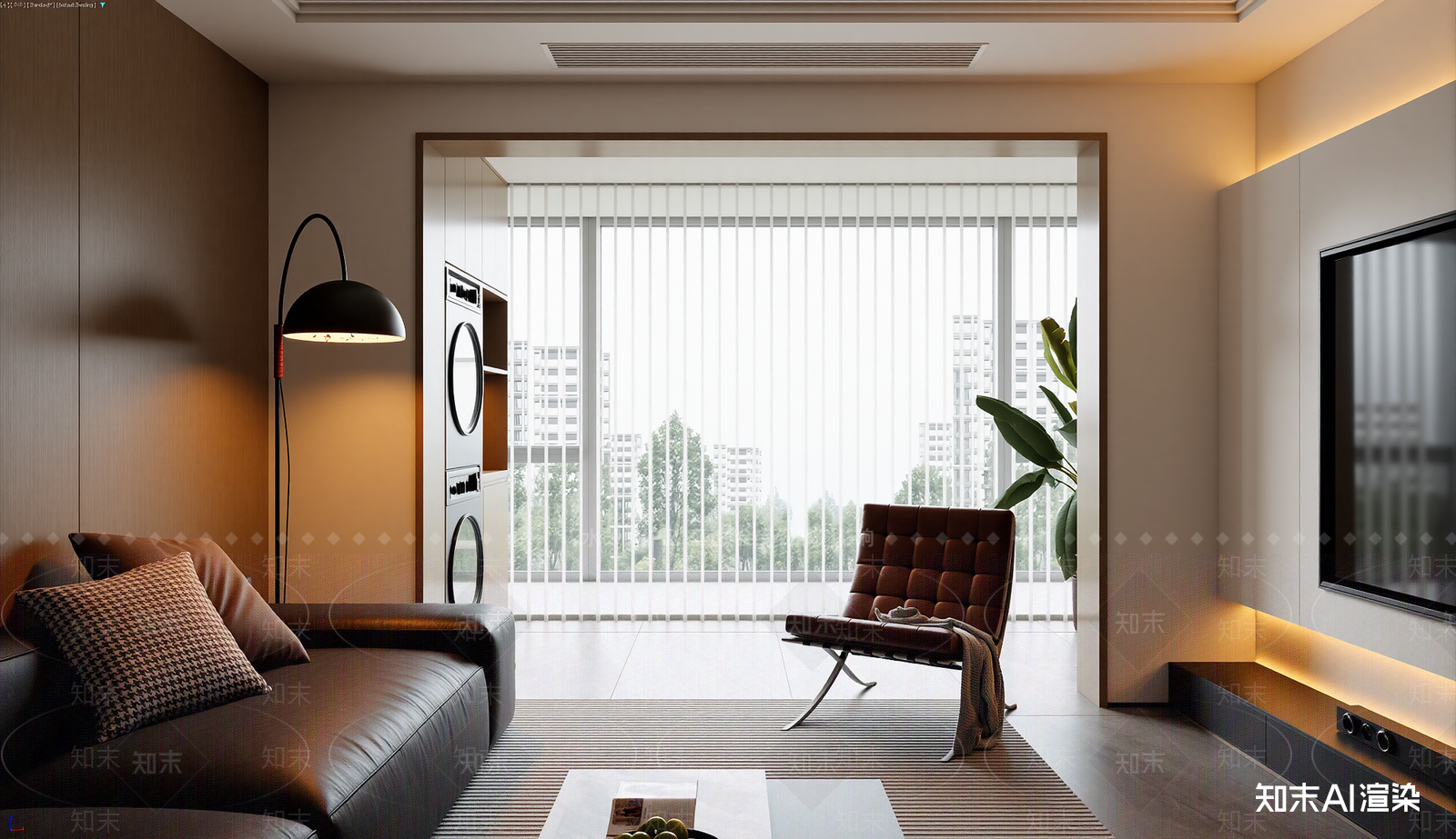 意式家居客厅3D模型下载【ID:1221481843】
