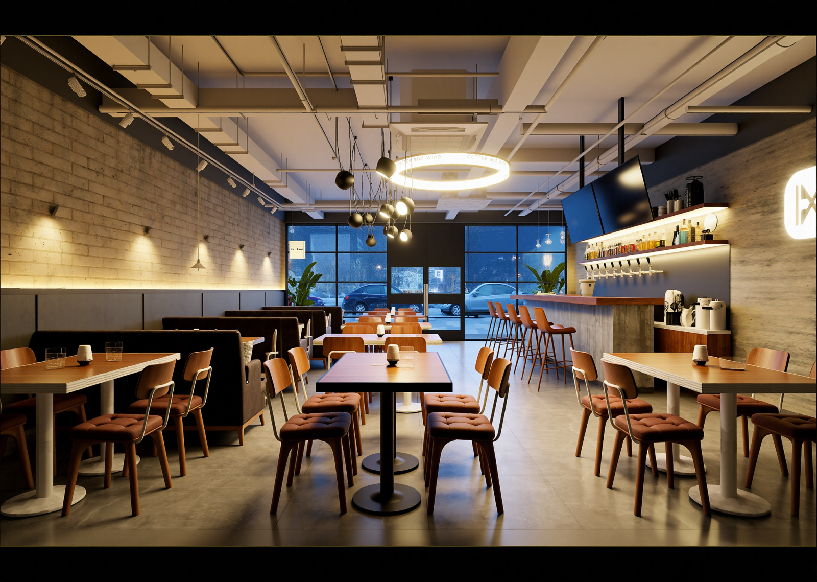 复古咖啡厅3D模型下载【ID:1214684184】