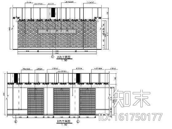 某中式餐厅装修图(含实景)施工图下载【ID:161750177】