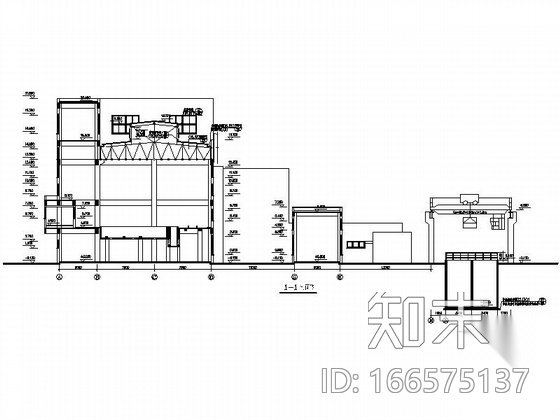 [大连]某企业锅炉房建筑施工图施工图下载【ID:166575137】