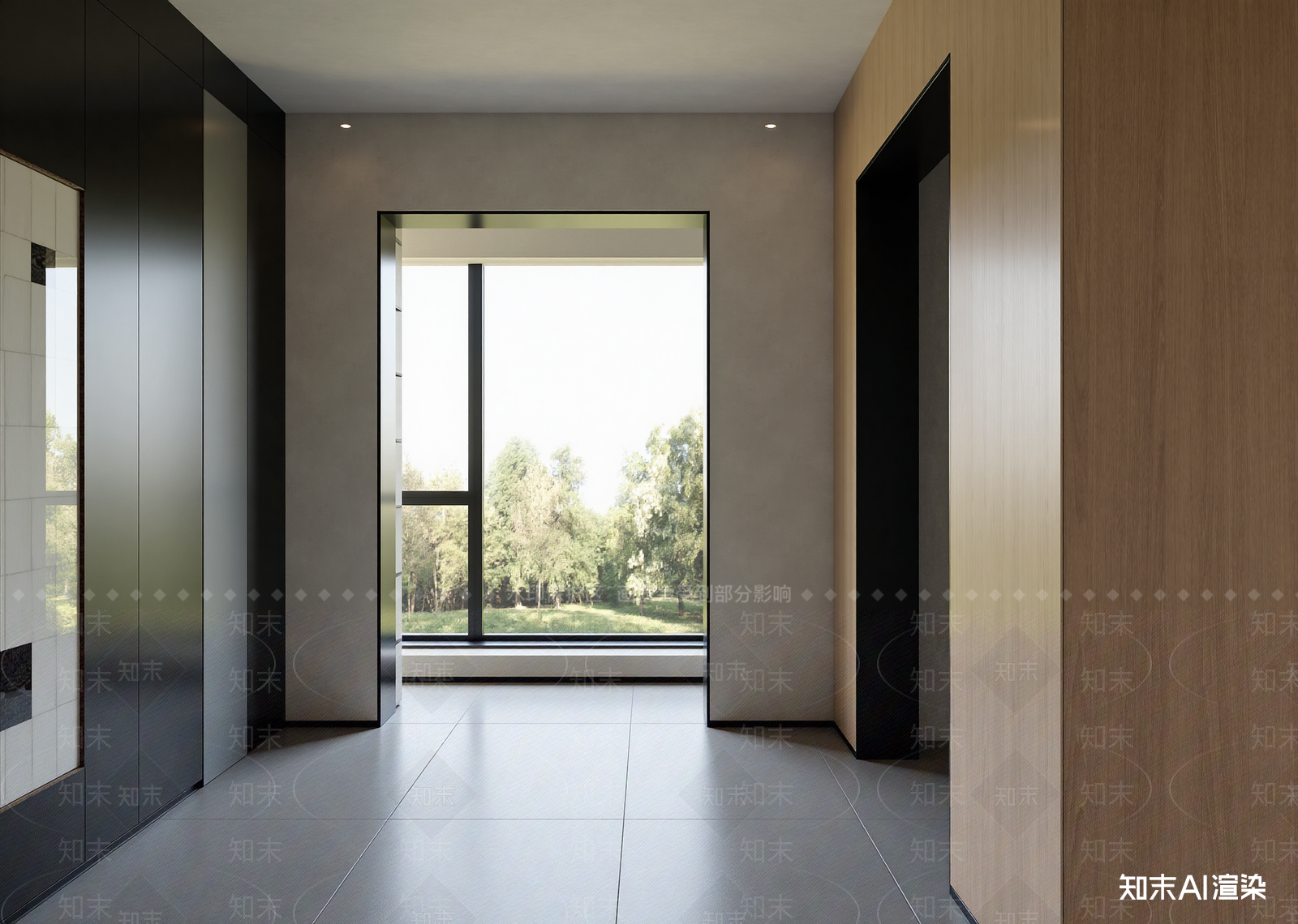 现代走廊3D模型下载【ID:1214731074】