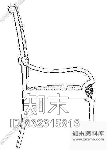 图块/节点座椅图块4cad施工图下载【ID:832315816】