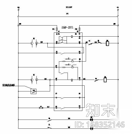 某高压软器柜原理图cad施工图下载【ID:168352146】