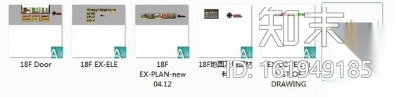 [河北]某五星级豪华酒店行政酒廊室内装修施工图（含效果...cad施工图下载【ID:161949185】