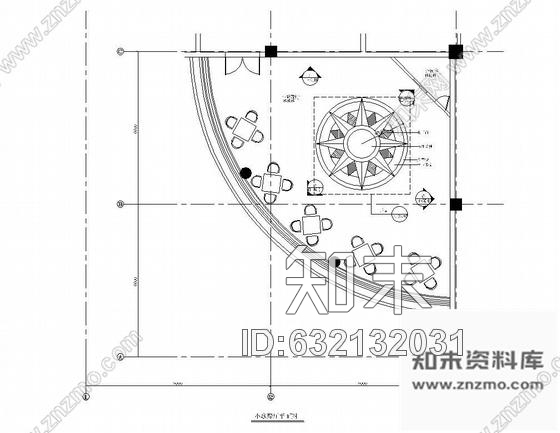 某酒店小歌舞厅设计图cad施工图下载【ID:632132031】